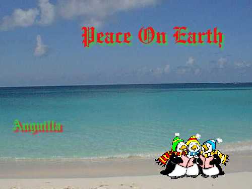 Peace on Earth - Anguilla