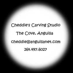 Cheddie's Carving Studio, Anguilla. cheddie@anguillanet.com 264.497.6027
