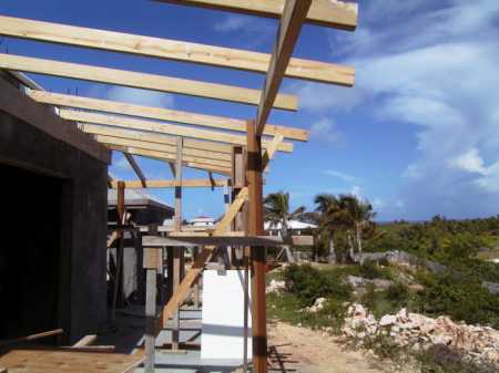  Veranda framing