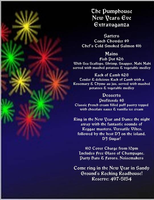 Pumphouse New Years Eve