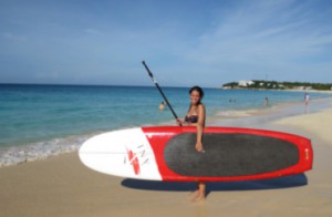 paddle boarding anguilla