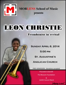 Morlens School of Music Recital with Leon Christie