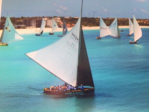 anguillian sailboat light and peace