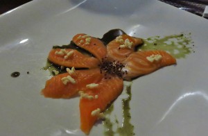 salmon nori japanese dish