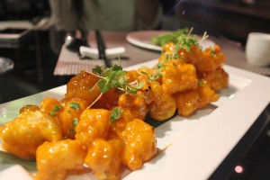 rock shrimp tempura at tokyo bay