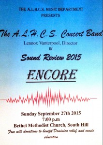 sound review anguilla concert 2015