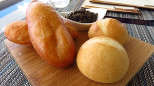 malliouhana bread basket of johnny cakes and rolls