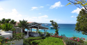 the restaurant at malliouhana overlooking meads bay