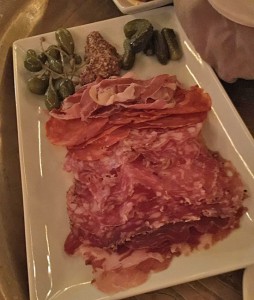 meze charcuterie plate