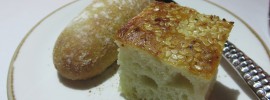 house made bread to start at malliouhana