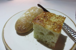 house made bread to start at malliouhana