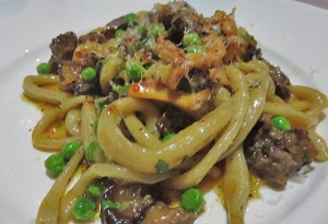 covecastles homemade pasta with oxtail