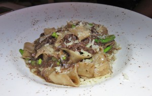 homemade pappardelle at malliouhana