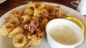 crispy calamari at elite