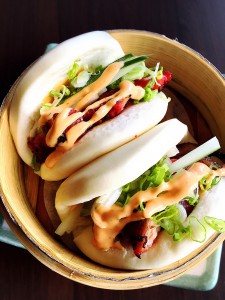 cha cha san pork belly buns