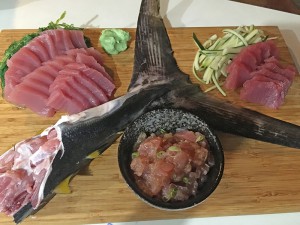 cha cha san sashimi