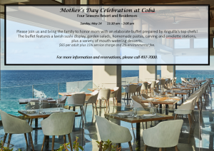 coba mothers day brunch 2017