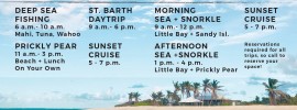 calypso excursions