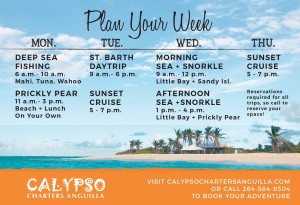 calypso excursions