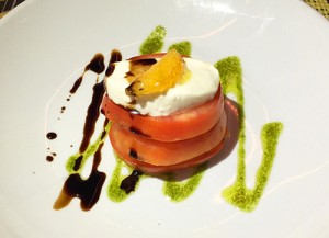 caprese salad ocean echo