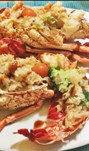 sharkys lobster stir fry