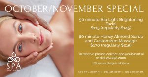 cuisinart spa special november