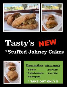 Tasty's stuffed Johnny cakes